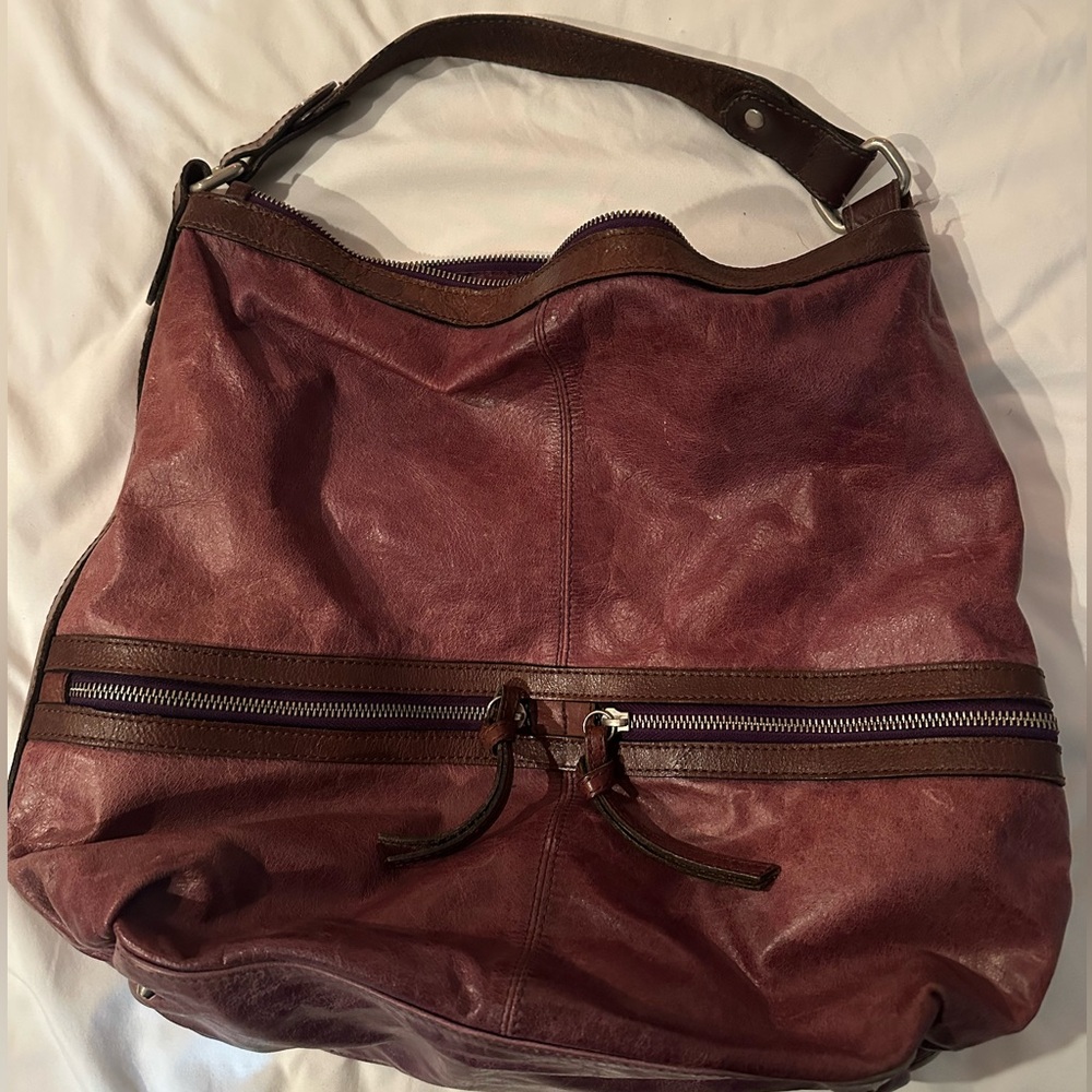 Tano leather tote bag
